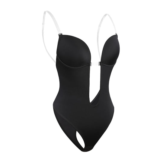 2 PC Clear Strap Backless Deep Shaper